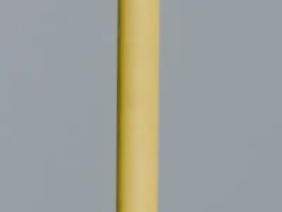 4K High Polly Industrial Sledge Hammer 3D model