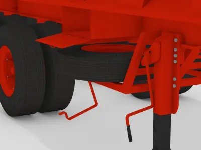 Rock Body Tiper Low-poly 3D model