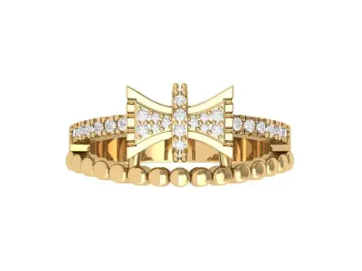 Wedding Ring  3D print model 423