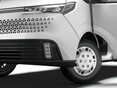 Maxus eDeliver 7 L1H1 HQ Interior 2024 3D model