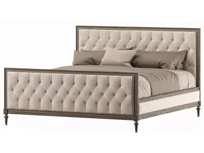 RH maison bed 3D model