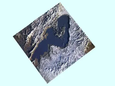 Sevan Lake 3D model