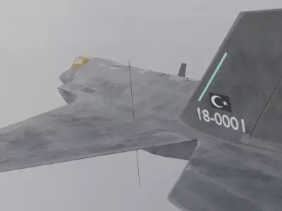 F35 Turkish version 3D model