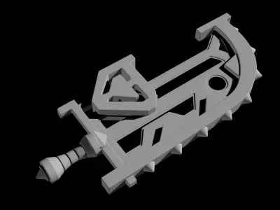 Tomahawk Hammer 3D model