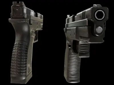 TISAS - Zigana PX-9 Low-poly 3D model