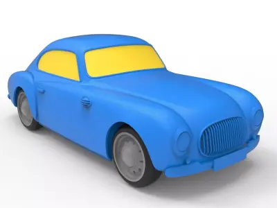 Cisitalia 202 1946 Classic Car 3D print model