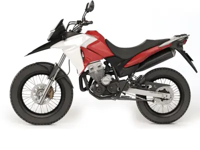HONDA XRE 300 2016 3D model
