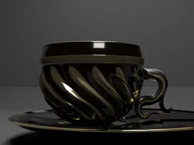 coffee cup 3D model