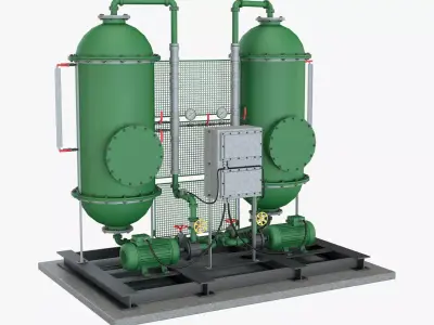 Industrial Part 1 3D model