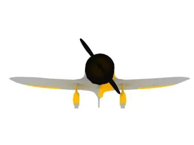 AIRCRAFT GEEBEE 3D model