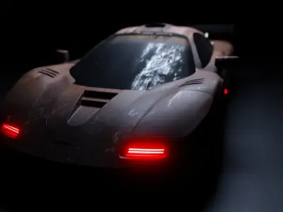 McLaren F1 Free 3D model
