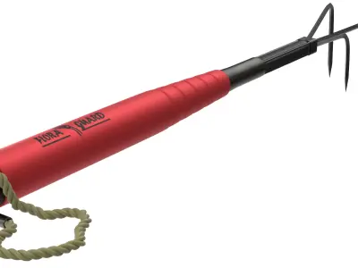 Garden Tool Hand Prong 3D model