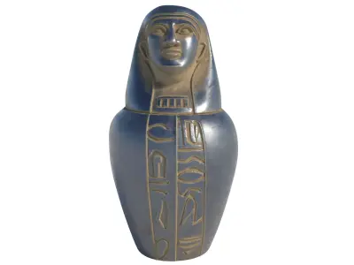 jar 5 Low-poly 3D model