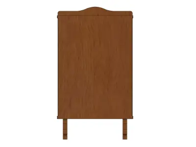 Antique Timber Tall Display Shelf Carpentered Craft Malaysia 3D model