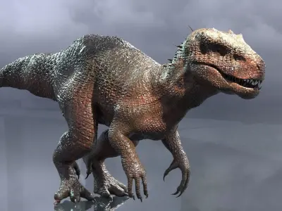 Tyrannosaurus rex 3D model 2
