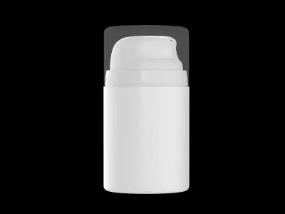 Airless Pump Dispenser Bottle 3D model