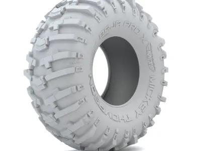 Baja Pro X Offroad Tire 3D model