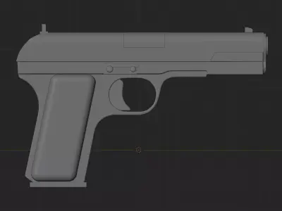 TT-33 3D Model 3D model