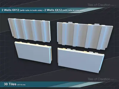 Tiles of Creation Vol 1 Complete 3D print model