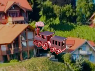 Our Lovely Pink Train 3D print model purchase
