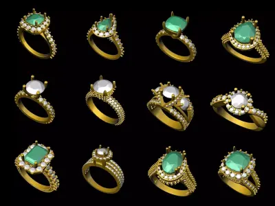 Ring Package 12 3D print model