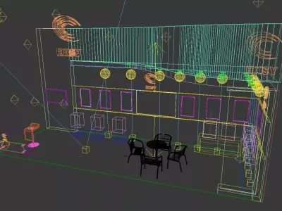 Exhibition - Area - 3X9-3DMAX2009-28 3D model
