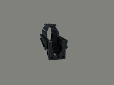 AK B-10 Zenit handguard  Low-poly 3D model