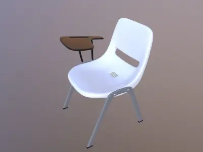 Classroom Chair 3D model buy