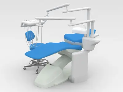 Dental Clinic Set 3D model