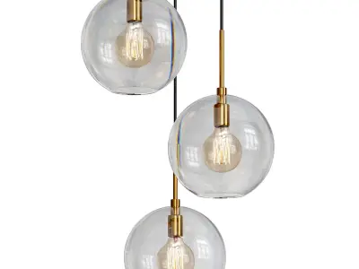 Light Globe Cluster  3D model