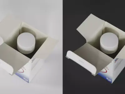 Pharmaceutical Packaging 3D model