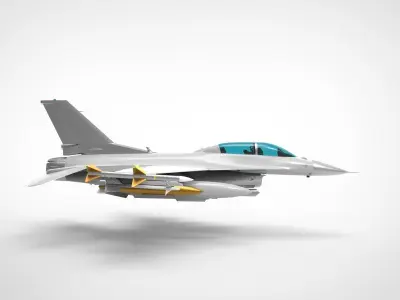 F16 Viper 3D model purchase