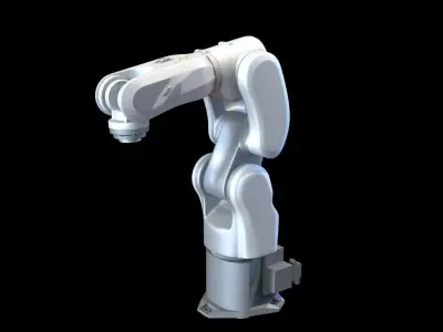  industrial robot arms 3 3D model