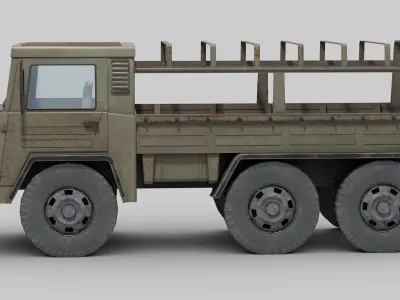 All Terrain Truck Concept 3D model