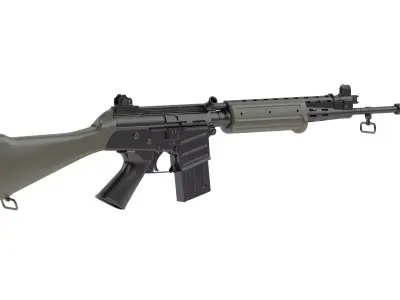 FN CAL Free 3D model