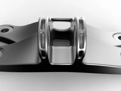 Surf II Bracket Free 3D model