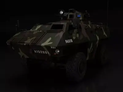 GKN Simba 3D Model 3D model