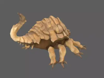 Creature 3D model order