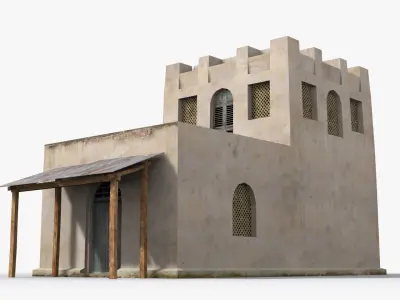 Arab xx4 Low-poly 3D model