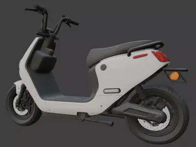 Electric Scooter 3D Model 3D model get