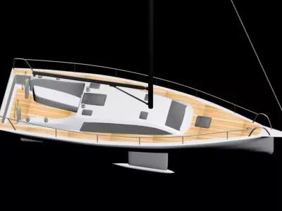 Sailboat 3D model purchase