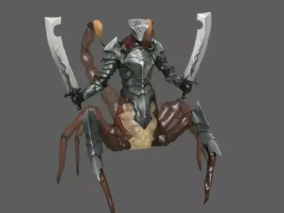 Creature 3D model 54