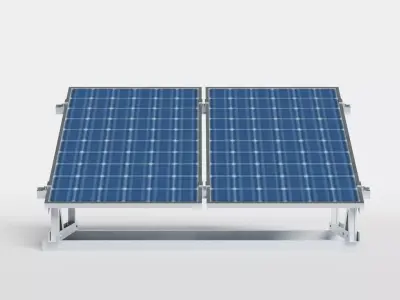 Solar Panel 3D model order
