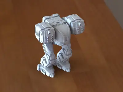 Robot mech 1 3D print model