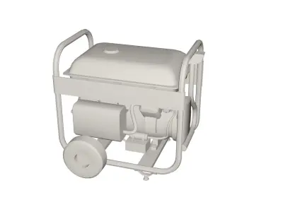Portable generator 3D model purchase