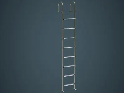 Ladder 3A Low-poly 3D model