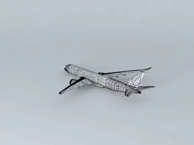 Airbus A350XWB Free 3D model