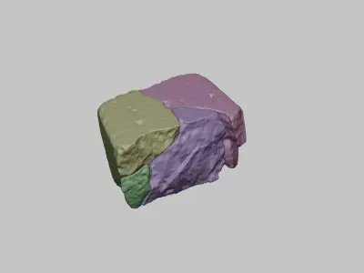 Broken Brick  Free 3D print model purchase