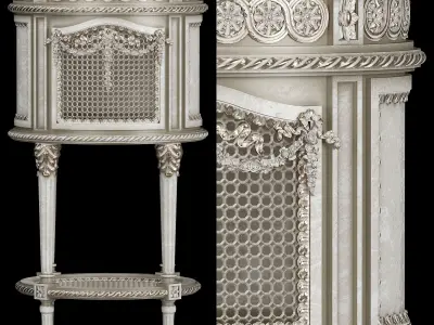 versailles bed 3D model