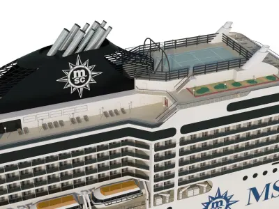 MSC Musica 3D model